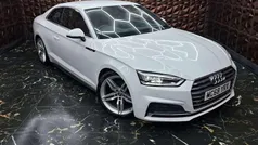 White Used 2019 Audi A5 S-Line Coupe | £12,499 (Super price)