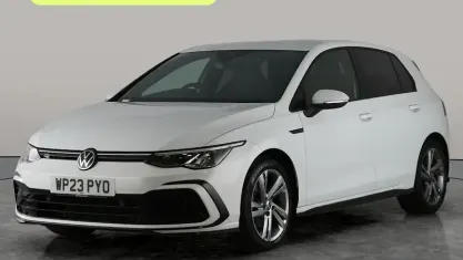 Used VW Golf VIII R-line 150 HP (110 kW) 2023 White Hatchback