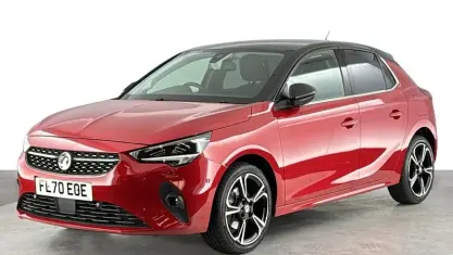 Used Vauxhall Corsa Elite 101 HP (74 kW) 2020 Red Hatchback