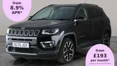 Black Used 2020 Jeep Compass Limited SUV | £13,580 (Fair price)