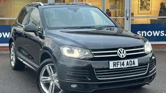 Black Used 2014 VW Touareg R-line SUV | £15,995 (Fair price)