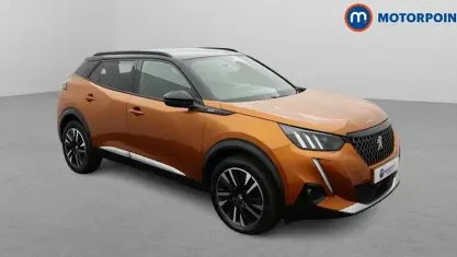 Used Peugeot 2008 Premium 131 HP (96 kW) 2021 Orange SUV