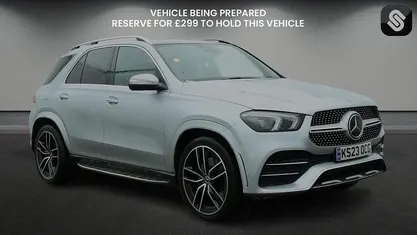 Used Mercedes GLE400 AMG line 330 HP (242 kW) 2022 Hightech silver SUV