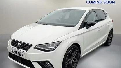 White Used 2018 Seat Ibiza FR Hatchback | £8,950 (Fair price)