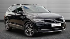 Black Used 2022 VW Tiguan Elegance SUV | £22,195 (Fair price)