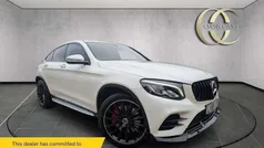 White Used 2018 Mercedes GLC250 AMG line Coupe | £23,995 (Fair price)