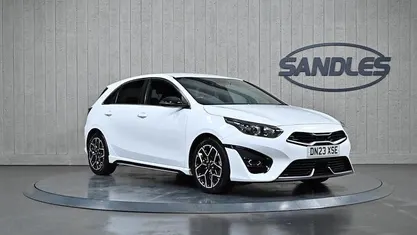 White Used 2023 Kia Ceed GT-Line Hatchback | £16,299 (Fair price)