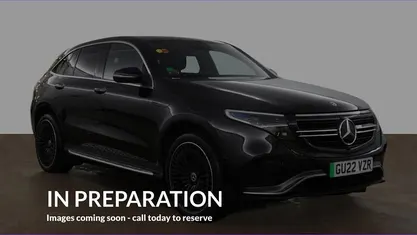 Used Mercedes EQC400 AMG Line Premium Plus 300 kW (408 HP) 2022 Black SUV