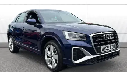 Used Audi Q2 S-Line 150 HP (110 kW) 2023 Blue SUV