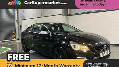Black Used 2017 Volvo S60 R-Design Sedan | £10,997 (Fair price)