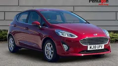 Red Used 2018 Ford Fiesta Zetec Hatchback | £8,299 (Good price)