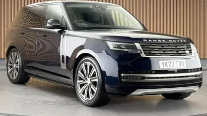 Used Land Rover Range Rover HSE 400 HP (294 kW) 2023 Portofino blue SUV