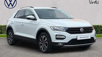 White Used 2021 VW T-Roc Active SUV | £18,077 (Fair price)