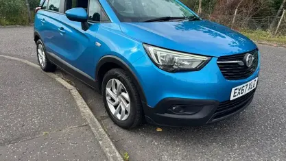 Used Vauxhall Crossland X 82 HP (60 kW) 2017 Blue SUV