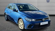 Blue Used 2022 VW Polo Life Hatchback | £13,590 (Fair price)