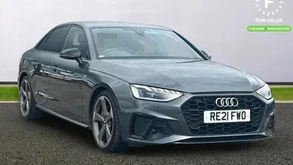 Used Audi A4 Black Edition 204 HP (150 kW) 2021 Grey Sedan