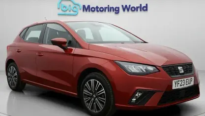 Used Seat Ibiza SE Technology 95 HP (69 kW) 2023 Red Hatchback