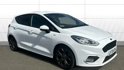Used Ford Fiesta ST-Line 95 HP (69 kW) 2020 White Hatchback