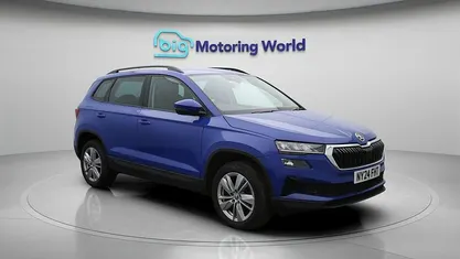 Used Skoda Karoq SE Drive 150 HP (110 kW) 2024 Blue SUV
