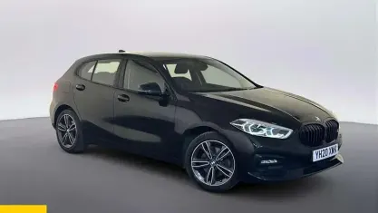 Used BMW 118 Sport Line 140 HP (102 kW) 2020 Black Hatchback