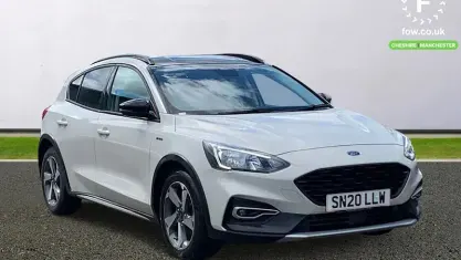 Begagnad Ford Focus Active 125 HK (91 kW) 2020 Vit Halvkombi