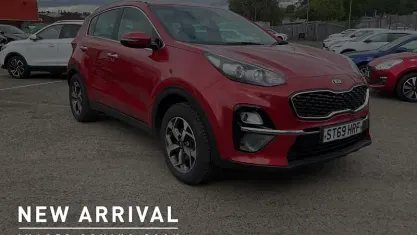 Second-hand Kia Sportage 136 CP (100 kW) 2019 Roșu SUV
