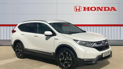Used Honda CR-V Hybrid 184 HP (135 kW) 2019 White SUV