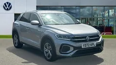 Pyrite silver metallic Used 2022 VW T-Roc R-line SUV | £21,497 (Fair price)