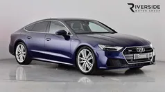 Blue Used 2020 Audi A7 S-Line Hatchback | £28,990 (Fair price)