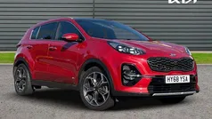 Red Used 2018 Kia Sportage GT-Line S SUV | £18,591 (Fair price)