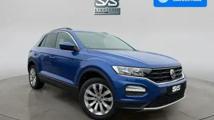 Used VW T-Roc SE 116 HP (85 kW) 2020 Blue SUV