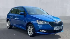 Blue Used 2021 Skoda Fabia SE Hatchback | £10,540 (Good price)
