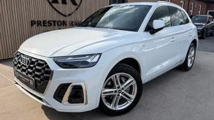 Used Audi Q5 S-Line 204 HP (150 kW) 2022 White SUV