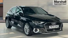 Black Used 2020 Audi A3 Sport Hatchback | £18,541 (Fair price)