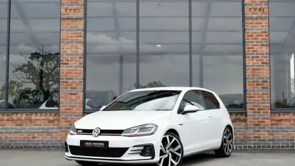 Used VW Golf VII GTI 230 HP (169 kW) 2017 White Hatchback