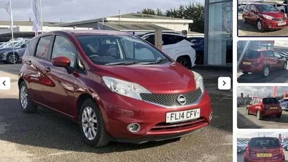 Used Nissan Note Acenta 80 HP (58 kW) 2016 Hatchback