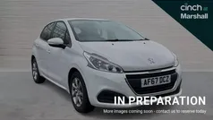 White Used 2017 Peugeot 208 Active Hatchback | £7,843 (Fair price)