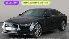 Black Used 2017 Audi A7 Sportback Black Edition Hatchback | £20,685 (Fair price)