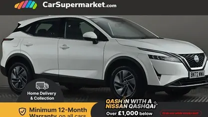 White Used 2022 Nissan Qashqai Acenta Premium SUV | £12,997 (Good price)