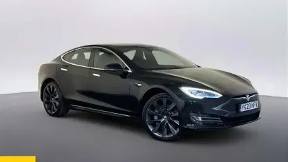 Used Tesla Model S Long Range AWD 311 kW (423 HP) 2020 Black Hatchback