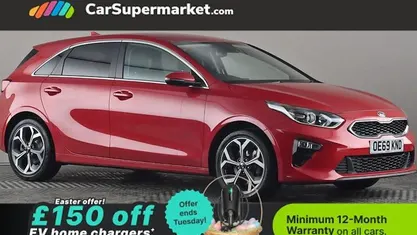 Used Kia Ceed 140 HP (102 kW) 2020 Red Hatchback