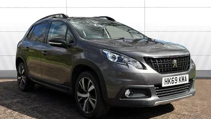 Used Peugeot 2008 GT-line 110 HP (80 kW) 2019 Grey SUV