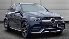 Blue Used 2021 Mercedes GLE400 AMG line SUV | £54,890 (Fair price)