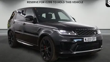 Używany Land Rover Range Rover Sport HSE 300 KM (220 kW) 2021 Czarny SUV