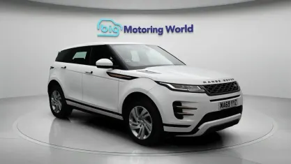 Used Land Rover Range Rover evoque R-Dynamic 182 HP (133 kW) 2019 White SUV
