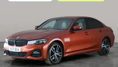 Used BMW 330e M Sport 292 HP (214 kW) 2022 Orange Sedan