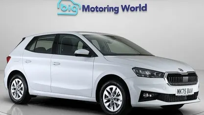 New Skoda Fabia SE 116 HP (85 kW) 2025 White Hatchback