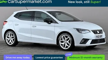 Used Seat Ibiza FR 110 HP (80 kW) 2021 White Hatchback