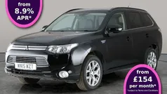 Black Used 2015 Mitsubishi Outlander P-HEV Estate | £9,693 (Fair price)