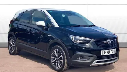 Used Vauxhall Crossland X Elite 110 HP (80 kW) 2020 Black SUV
